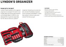 Lyndons Organizer - Enduristan Motorcycle Parts and Spare Tools Pouch