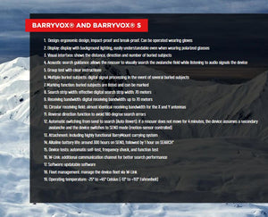 Barryvox Avalanche Beacon