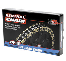 Renthal R3 Gold O-ring Chain, 520 x 120 Links, Premium O-ring motorcycle chain