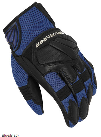Mens Fieldsheer Sonic Air 2.0 Motorcycle Gloves -  Blue and Black