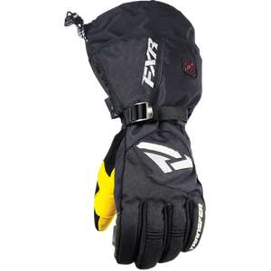 FXR Heated Transfer Snowmobile or Snow Bike Gloves - XXL, 2XL